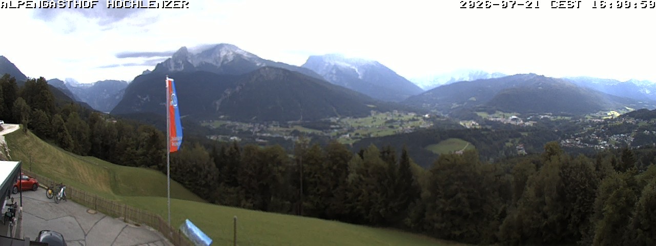 Archiv Foto Webcam Schönau am Königssee: Alpengasthof Hochlenzer