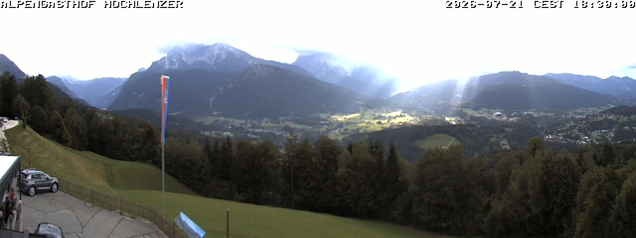 Archiv Foto Webcam Schönau am Königssee: Alpengasthof Hochlenzer