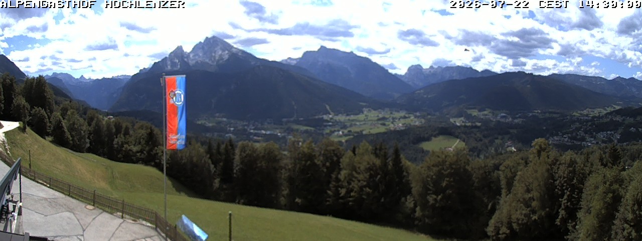 Archiv Foto Webcam Schönau am Königssee: Alpengasthof Hochlenzer