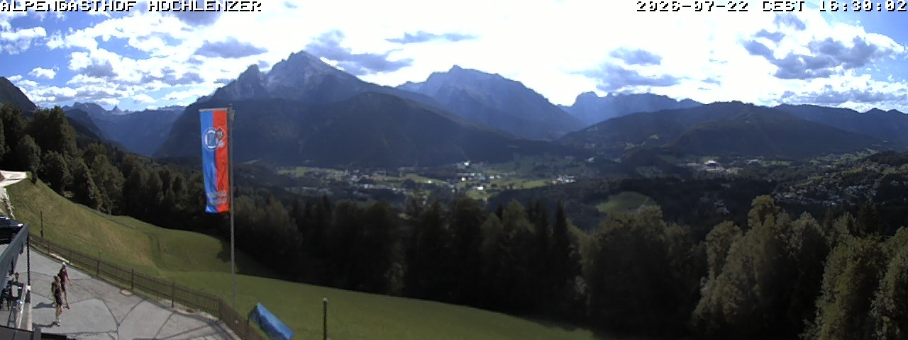 Archiv Foto Webcam Schönau am Königssee: Alpengasthof Hochlenzer