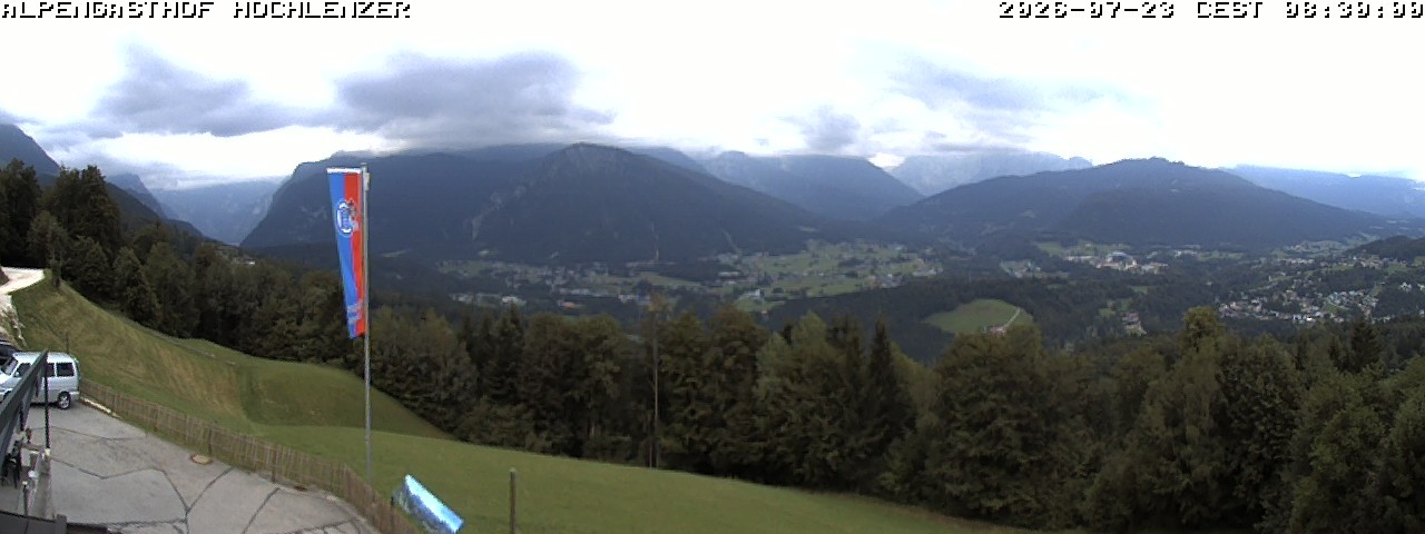 Archived image Webcam Schönau am Königssee - View Mountain Hut Hochlenzer