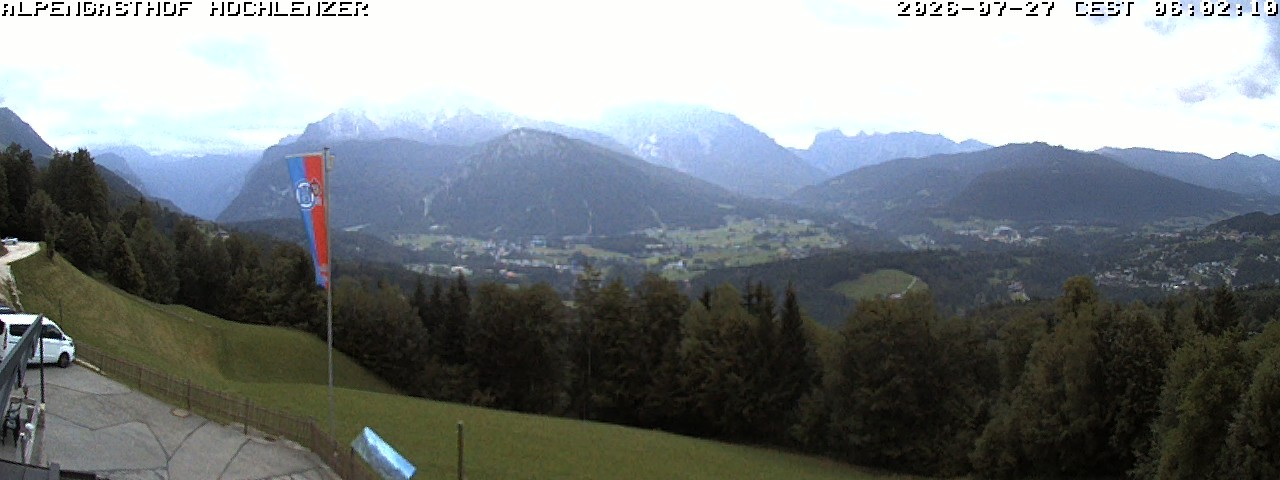 Archiv Foto Webcam Schönau am Königssee: Alpengasthof Hochlenzer