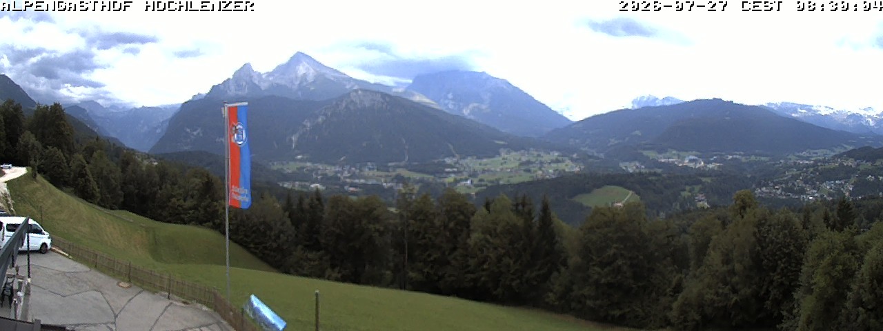 Archiv Foto Webcam Schönau am Königssee: Alpengasthof Hochlenzer
