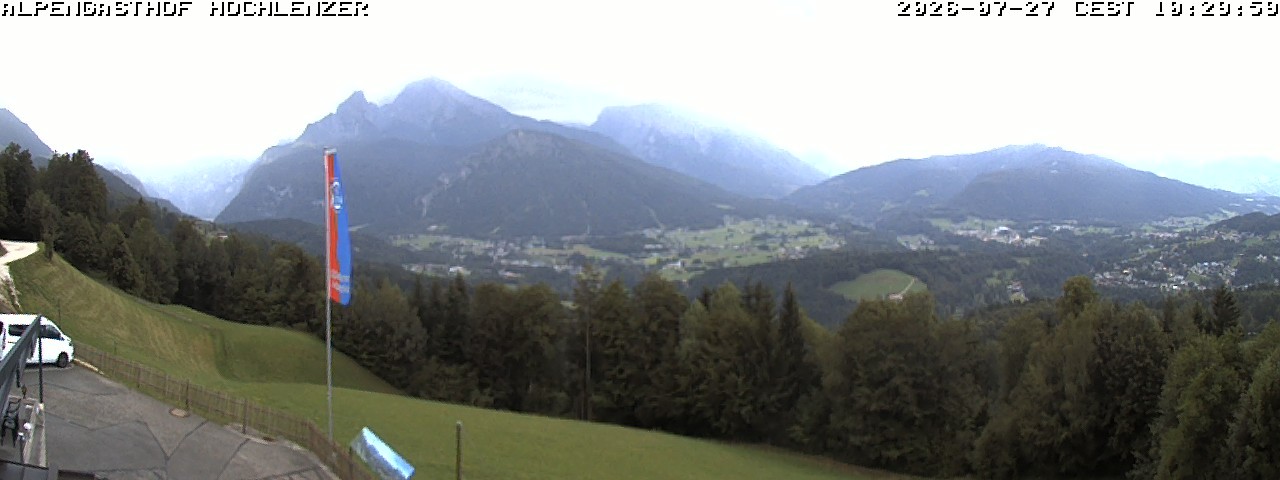 Archiv Foto Webcam Schönau am Königssee: Alpengasthof Hochlenzer