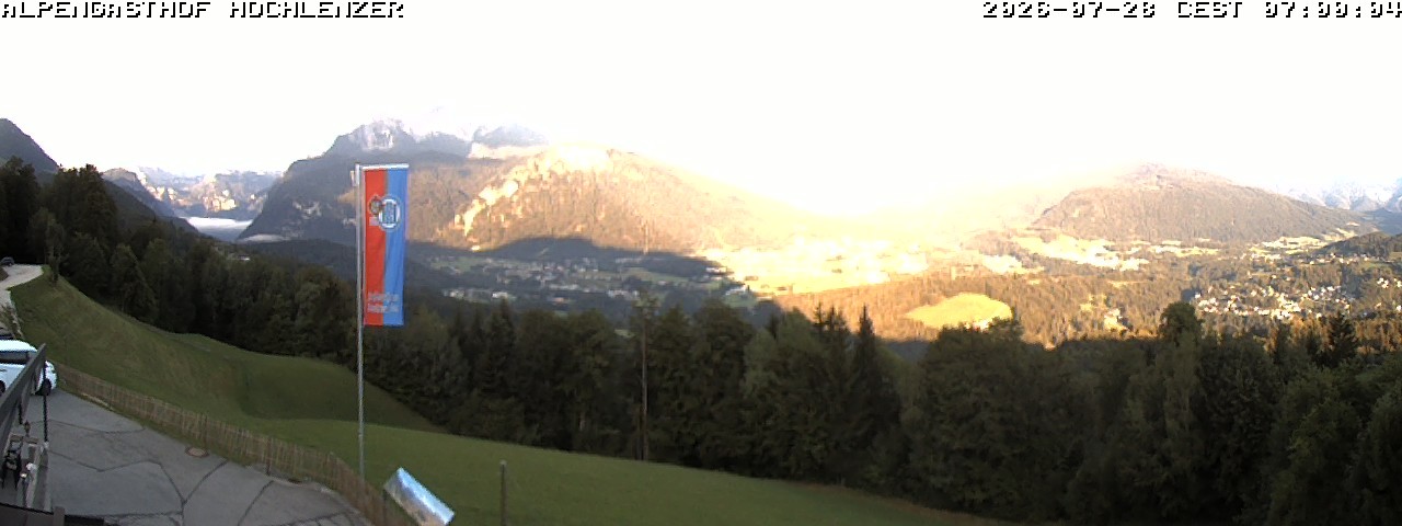 Archiv Foto Webcam Schönau am Königssee: Alpengasthof Hochlenzer