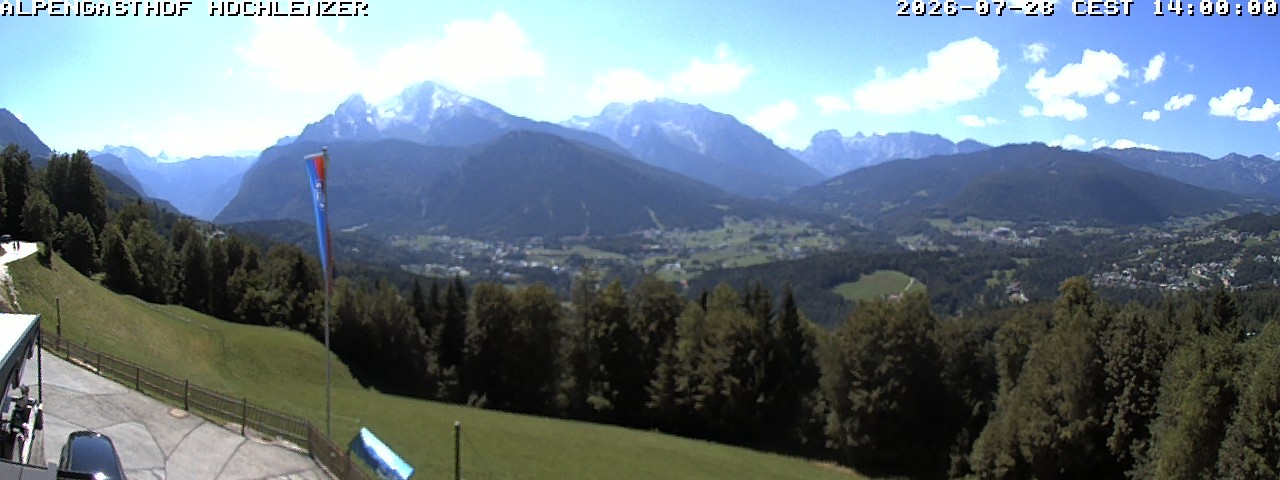 Archiv Foto Webcam Schönau am Königssee: Alpengasthof Hochlenzer