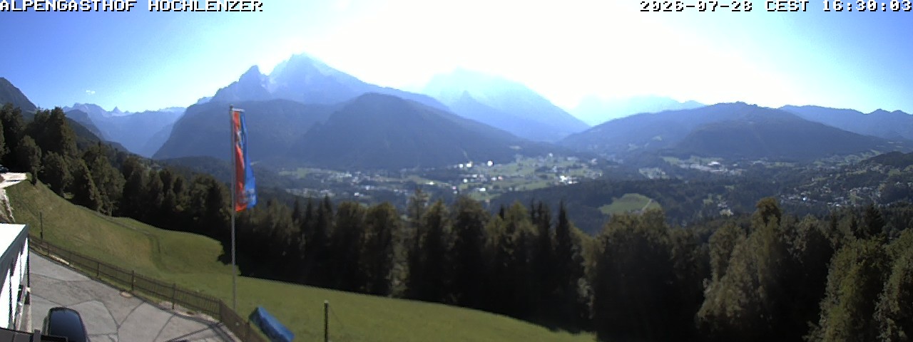 Archiv Foto Webcam Schönau am Königssee: Alpengasthof Hochlenzer
