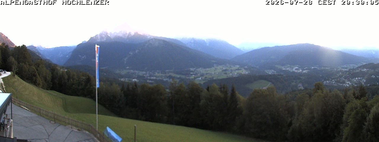 Archiv Foto Webcam Schönau am Königssee: Alpengasthof Hochlenzer