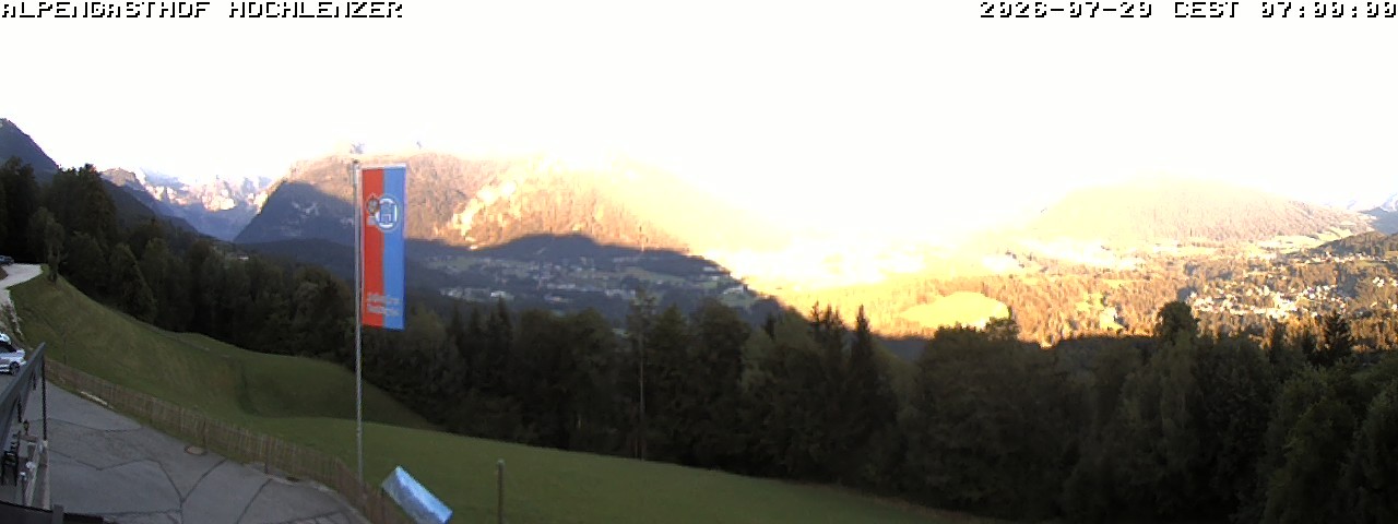 Archiv Foto Webcam Schönau am Königssee: Alpengasthof Hochlenzer