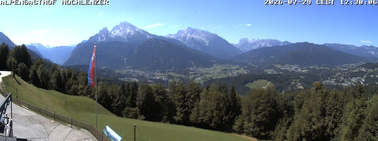 Archiv Foto Webcam Schönau am Königssee: Alpengasthof Hochlenzer