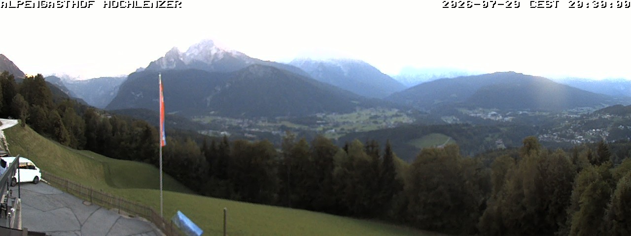 Archiv Foto Webcam Schönau am Königssee: Alpengasthof Hochlenzer