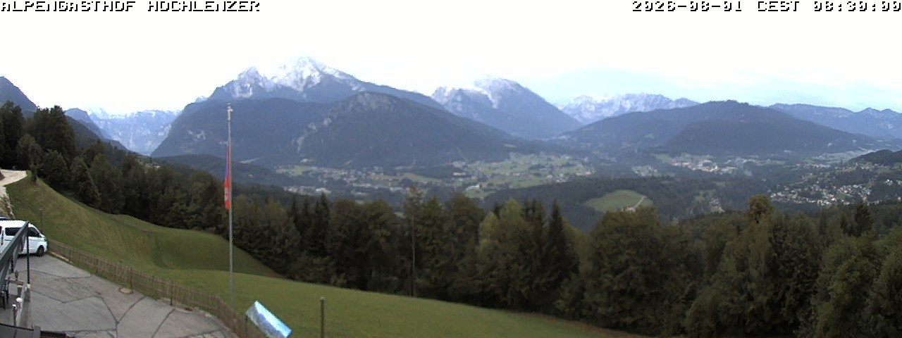 Archiv Foto Webcam Schönau am Königssee: Alpengasthof Hochlenzer