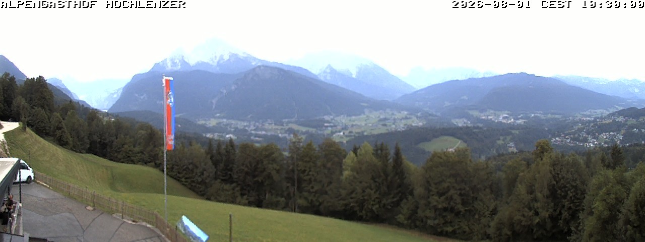 Archiv Foto Webcam Schönau am Königssee: Alpengasthof Hochlenzer
