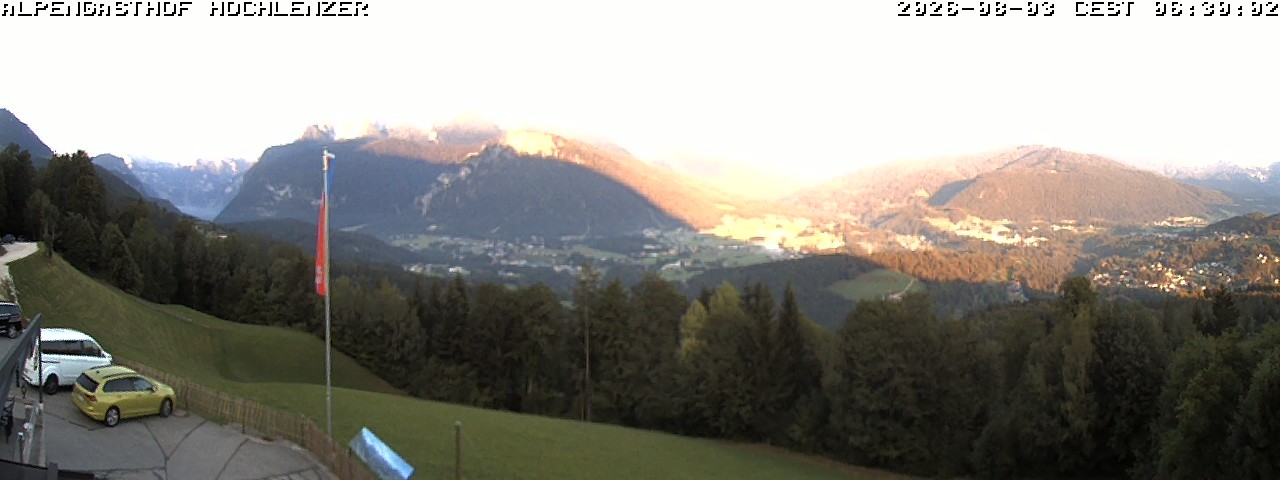 Archiv Foto Webcam Schönau am Königssee: Alpengasthof Hochlenzer