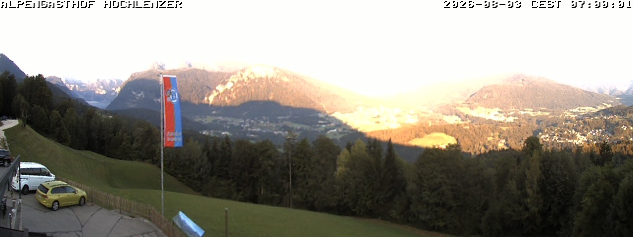 Archiv Foto Webcam Schönau am Königssee: Alpengasthof Hochlenzer
