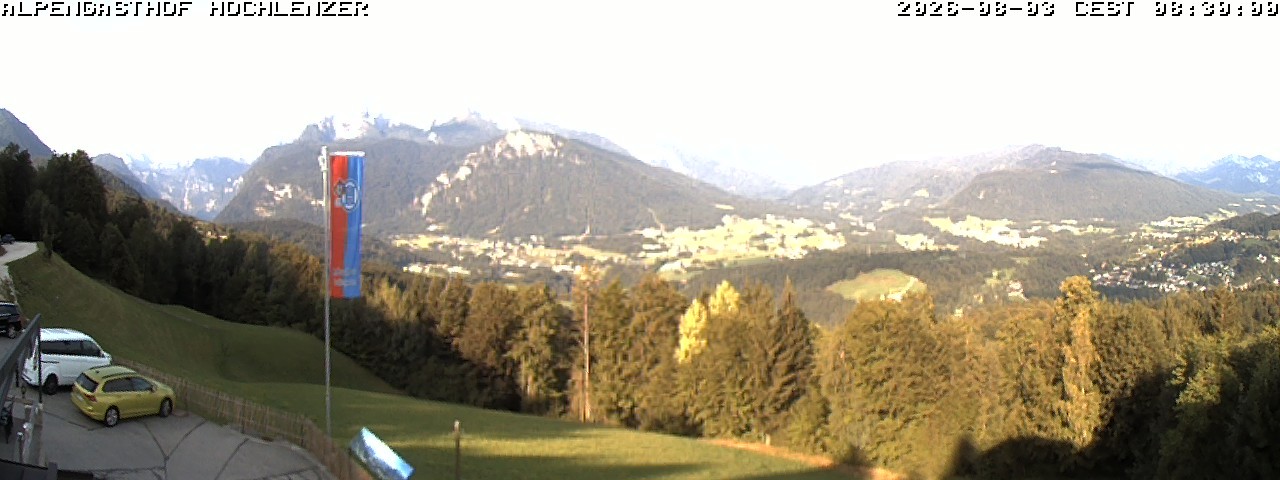 Archiv Foto Webcam Schönau am Königssee: Alpengasthof Hochlenzer