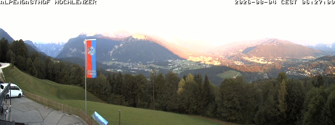 Archiv Foto Webcam Schönau am Königssee: Alpengasthof Hochlenzer