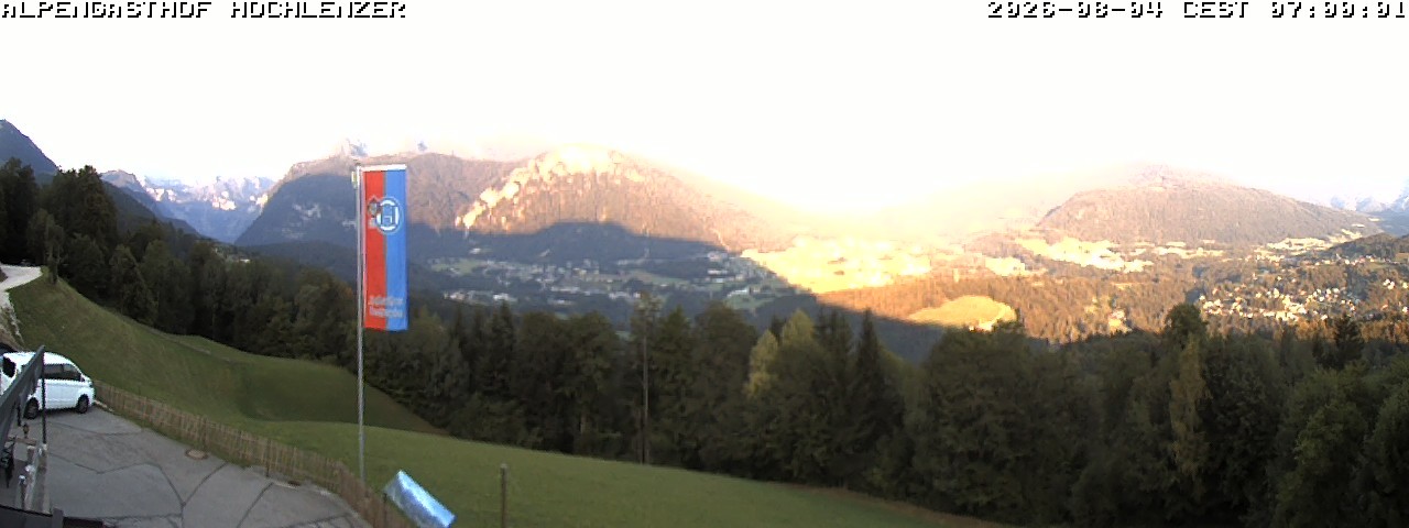 Archiv Foto Webcam Schönau am Königssee: Alpengasthof Hochlenzer