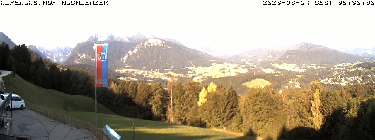 Archiv Foto Webcam Schönau am Königssee: Alpengasthof Hochlenzer