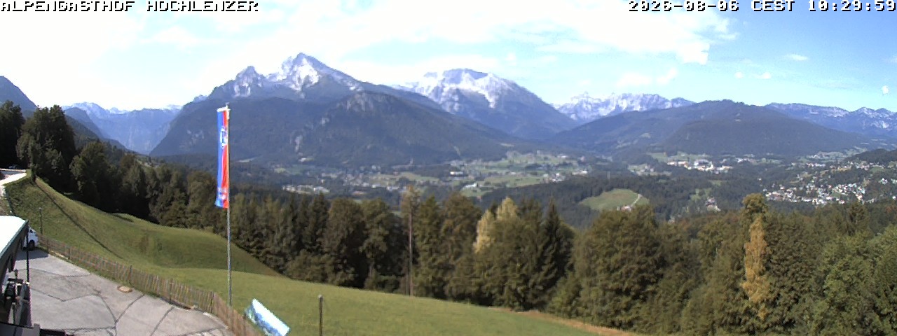 Archiv Foto Webcam Schönau am Königssee: Alpengasthof Hochlenzer