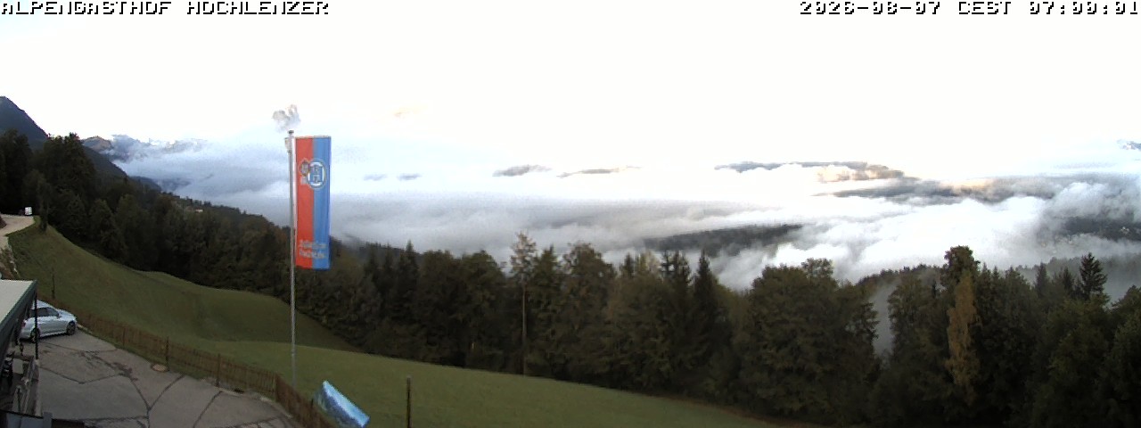 Archiv Foto Webcam Schönau am Königssee: Alpengasthof Hochlenzer