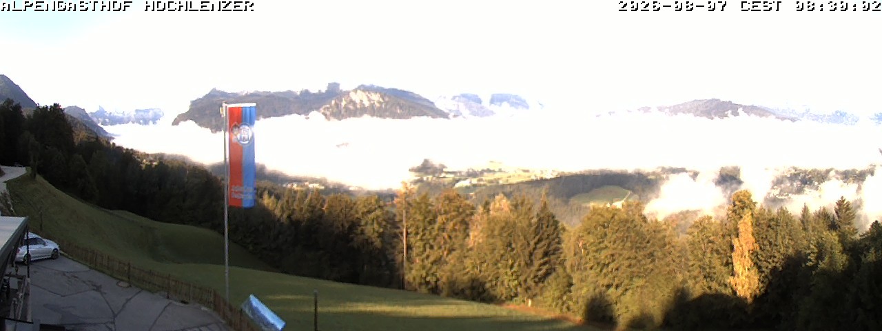 Archiv Foto Webcam Schönau am Königssee: Alpengasthof Hochlenzer