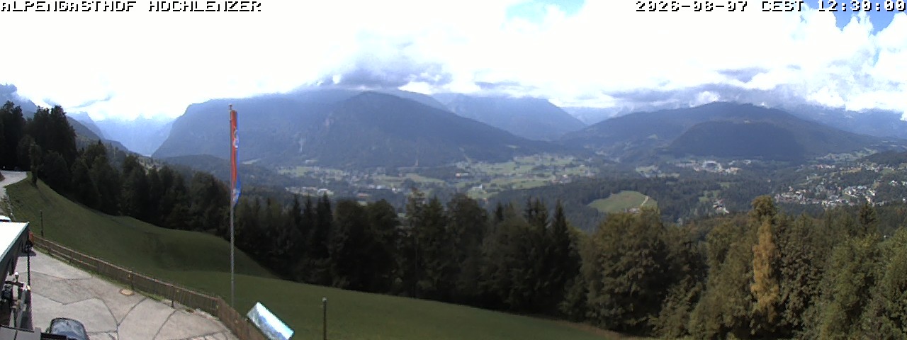 Archiv Foto Webcam Schönau am Königssee: Alpengasthof Hochlenzer