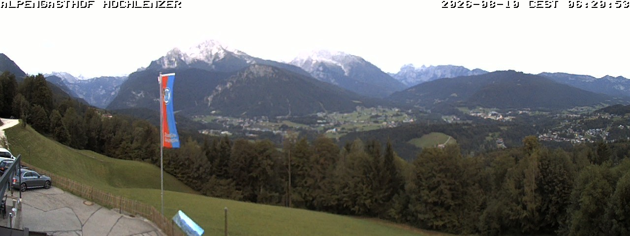 Archiv Foto Webcam Schönau am Königssee: Alpengasthof Hochlenzer