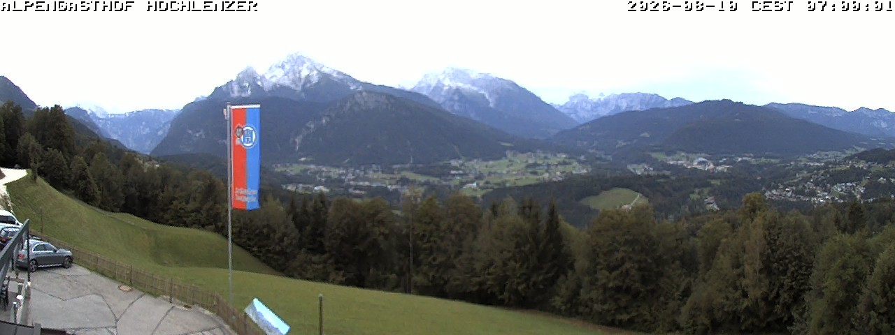 Archiv Foto Webcam Schönau am Königssee: Alpengasthof Hochlenzer