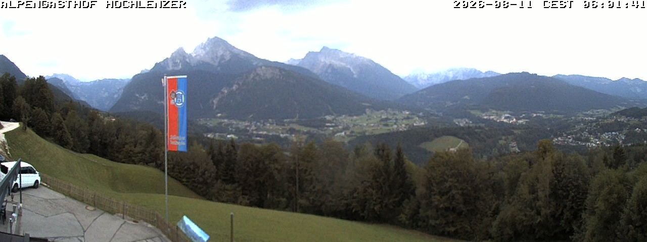 Archiv Foto Webcam Schönau am Königssee: Alpengasthof Hochlenzer