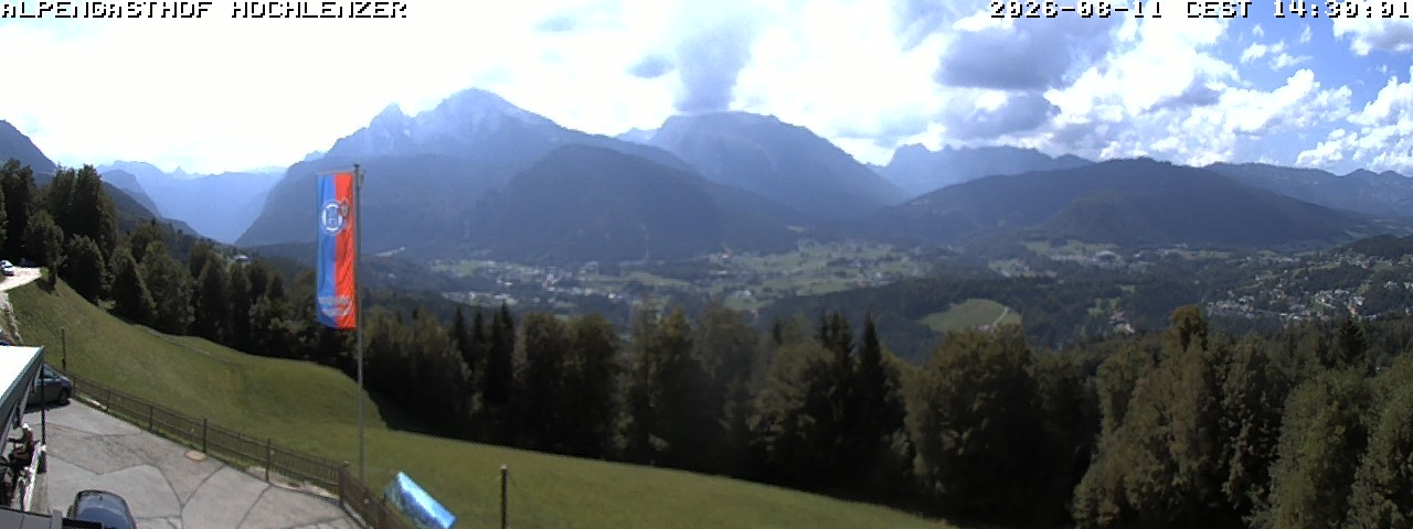 Archiv Foto Webcam Schönau am Königssee: Alpengasthof Hochlenzer