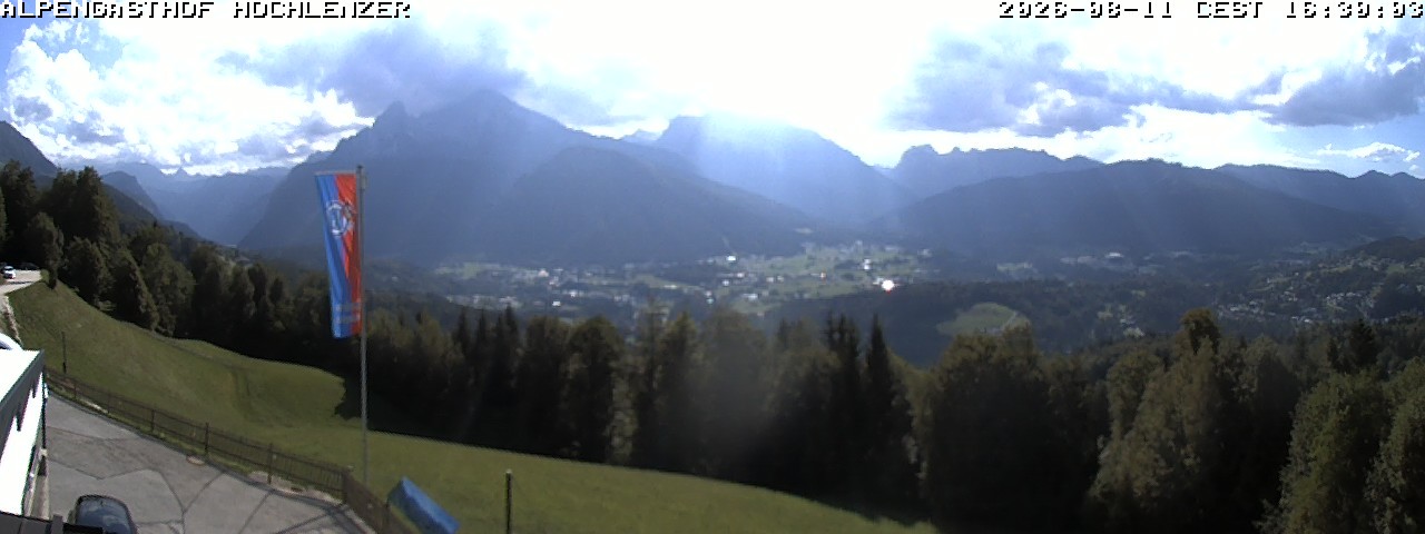 Archiv Foto Webcam Schönau am Königssee: Alpengasthof Hochlenzer