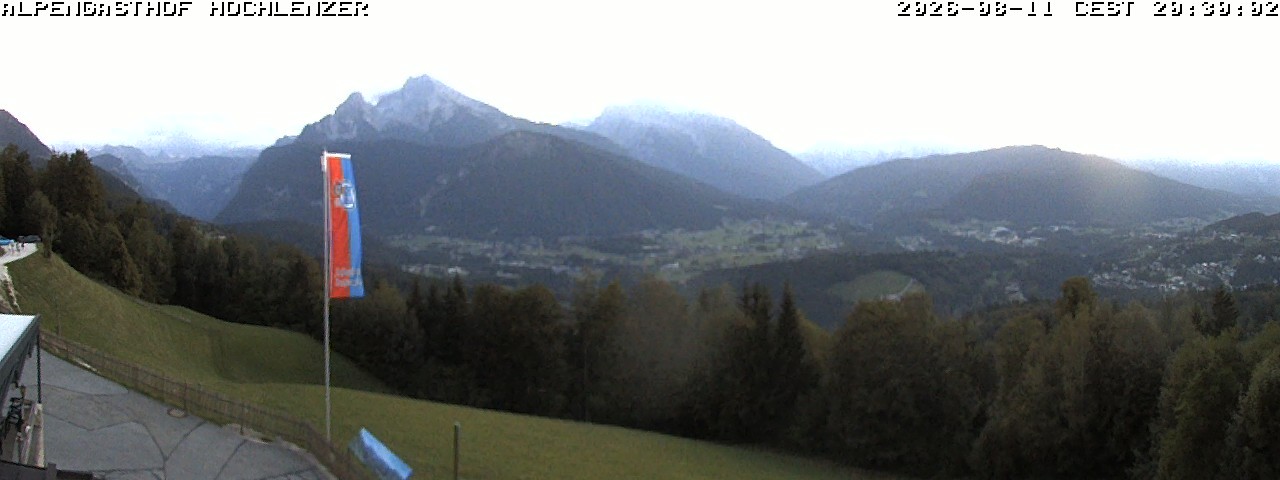 Archiv Foto Webcam Schönau am Königssee: Alpengasthof Hochlenzer