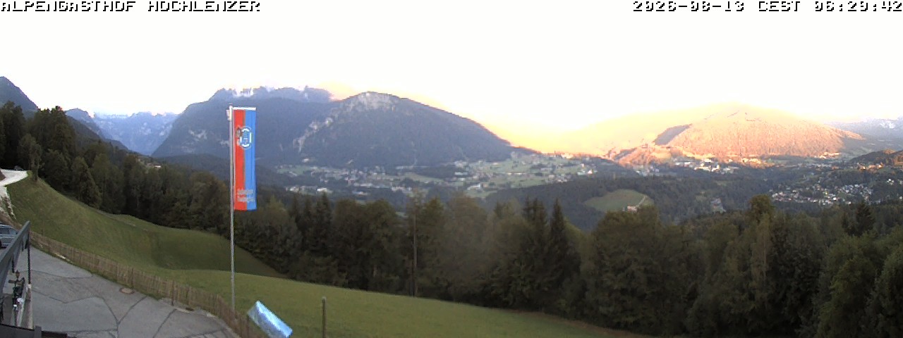 Archiv Foto Webcam Schönau am Königssee: Alpengasthof Hochlenzer