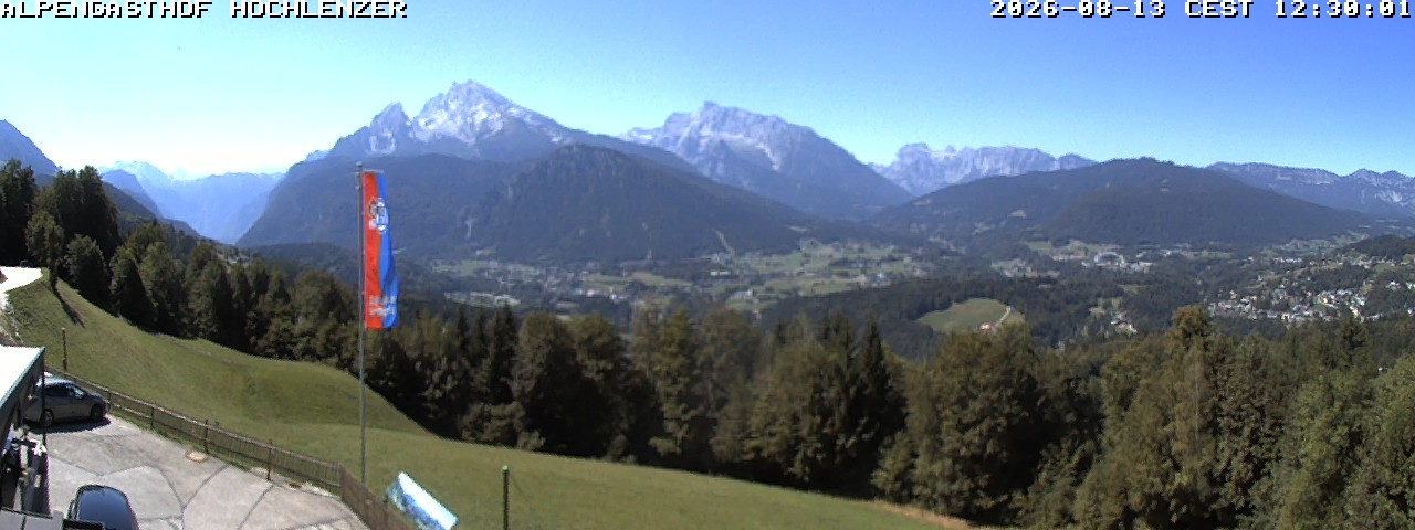 Archiv Foto Webcam Schönau am Königssee: Alpengasthof Hochlenzer
