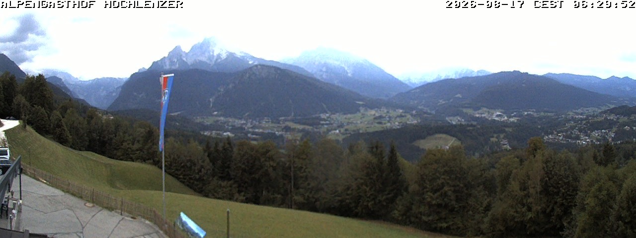 Archiv Foto Webcam Schönau am Königssee: Alpengasthof Hochlenzer