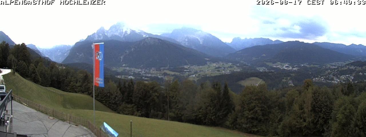 Archiv Foto Webcam Schönau am Königssee: Alpengasthof Hochlenzer