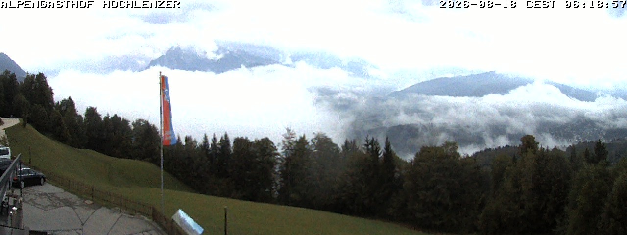 Archiv Foto Webcam Schönau am Königssee: Alpengasthof Hochlenzer