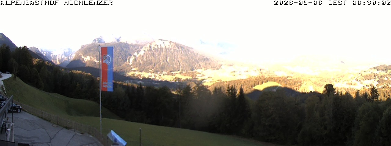 Archiv Foto Webcam Schönau am Königssee: Alpengasthof Hochlenzer