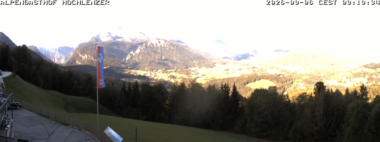 Archiv Foto Webcam Schönau am Königssee: Alpengasthof Hochlenzer