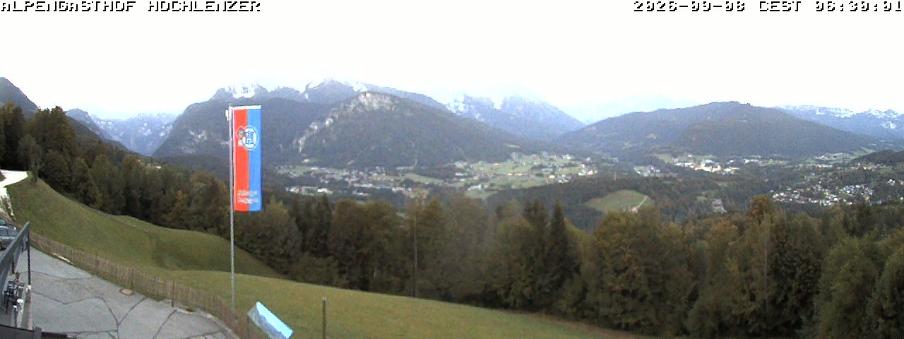 Archived image Webcam Schönau am Königssee - View Mountain Hut Hochlenzer