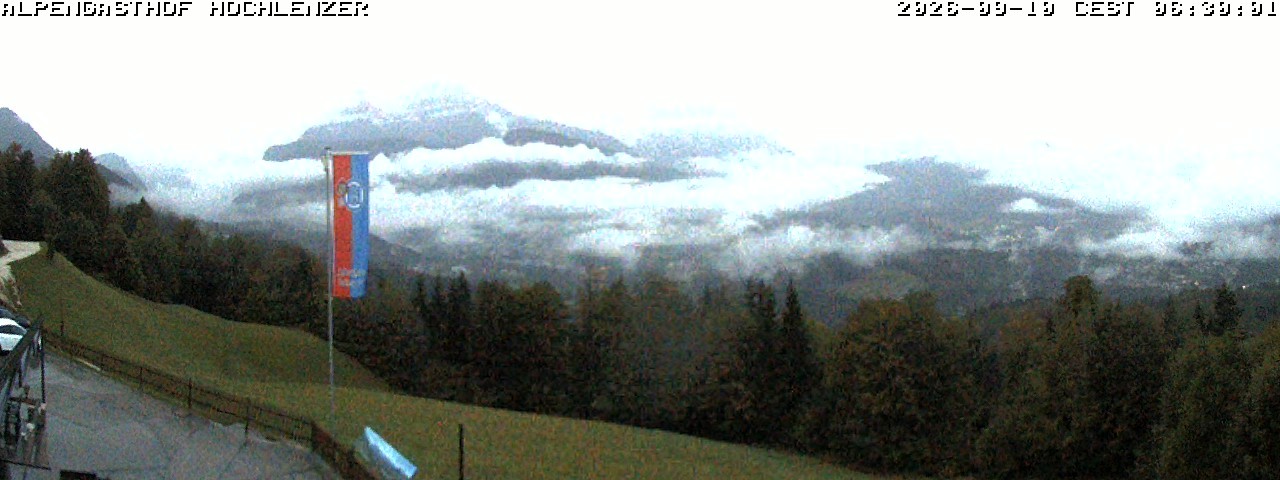 Archiv Foto Webcam Schönau am Königssee: Alpengasthof Hochlenzer