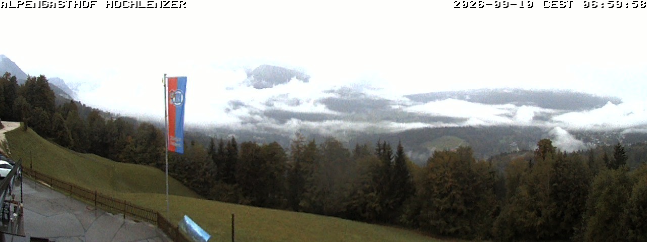 Archiv Foto Webcam Schönau am Königssee: Alpengasthof Hochlenzer