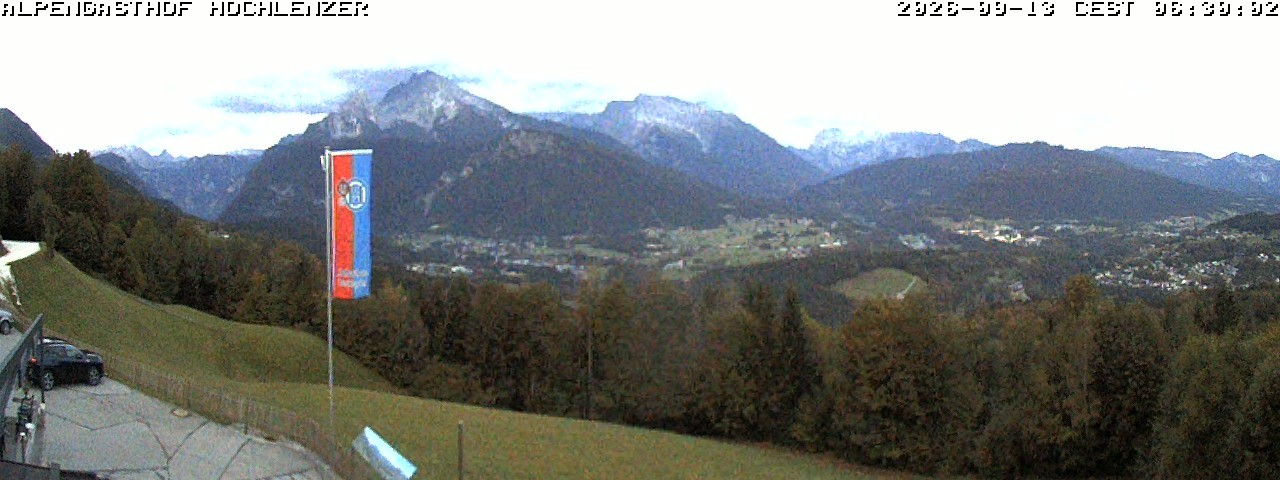 Archiv Foto Webcam Schönau am Königssee: Alpengasthof Hochlenzer
