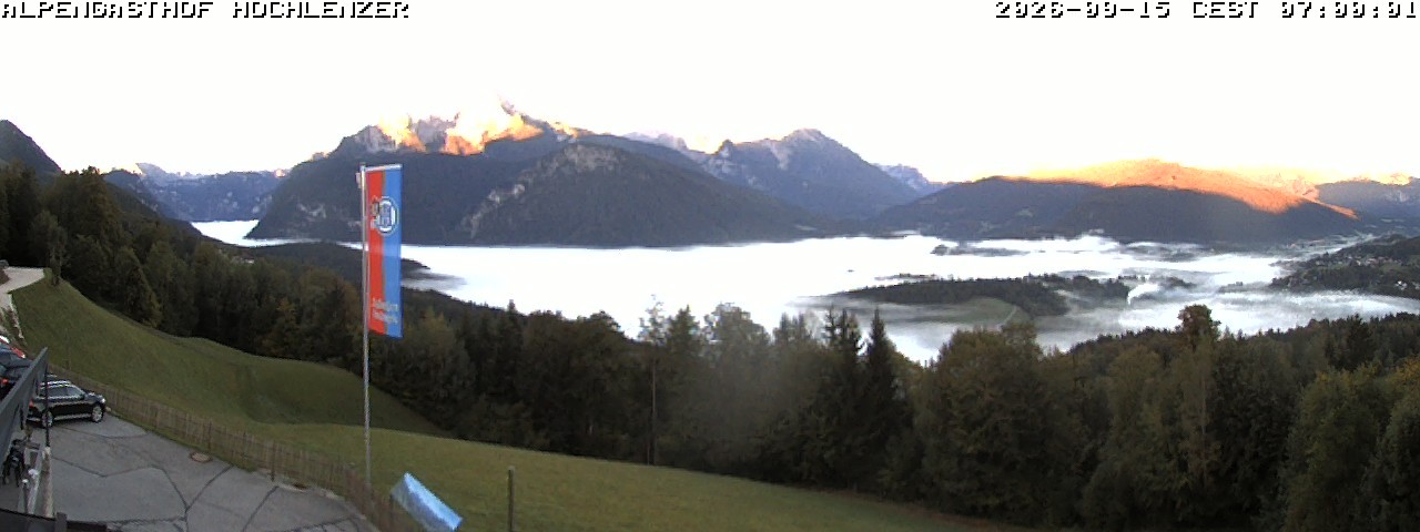 Archiv Foto Webcam Schönau am Königssee: Alpengasthof Hochlenzer