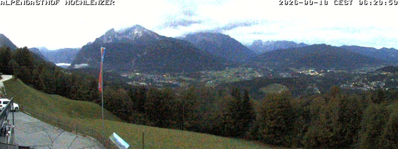 Archiv Foto Webcam Schönau am Königssee: Alpengasthof Hochlenzer