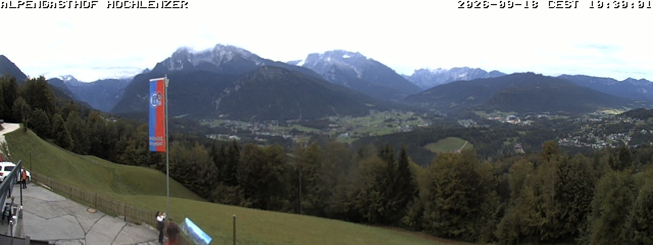 Archiv Foto Webcam Schönau am Königssee: Alpengasthof Hochlenzer