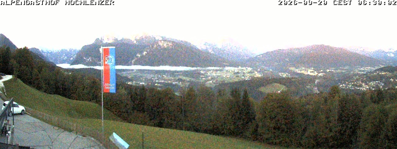 Archiv Foto Webcam Schönau am Königssee: Alpengasthof Hochlenzer