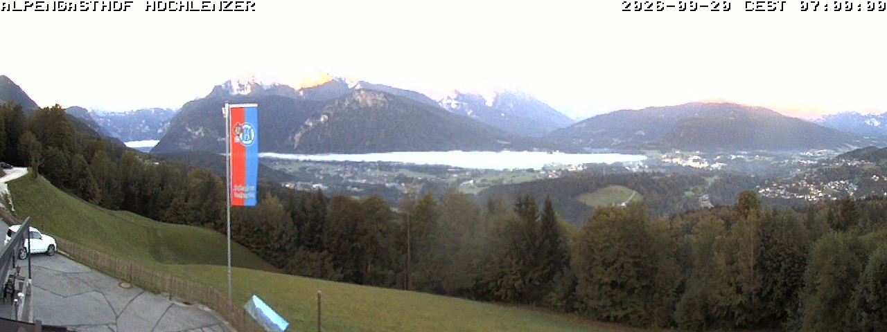 Archiv Foto Webcam Schönau am Königssee: Alpengasthof Hochlenzer