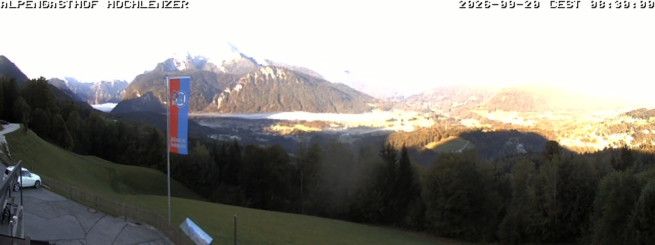 Archiv Foto Webcam Schönau am Königssee: Alpengasthof Hochlenzer